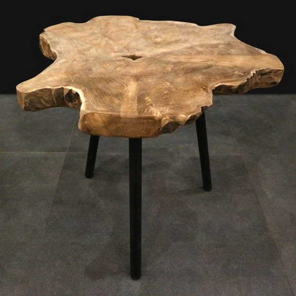 H&S Collection Ambiance Koncový stolek teakový kořen