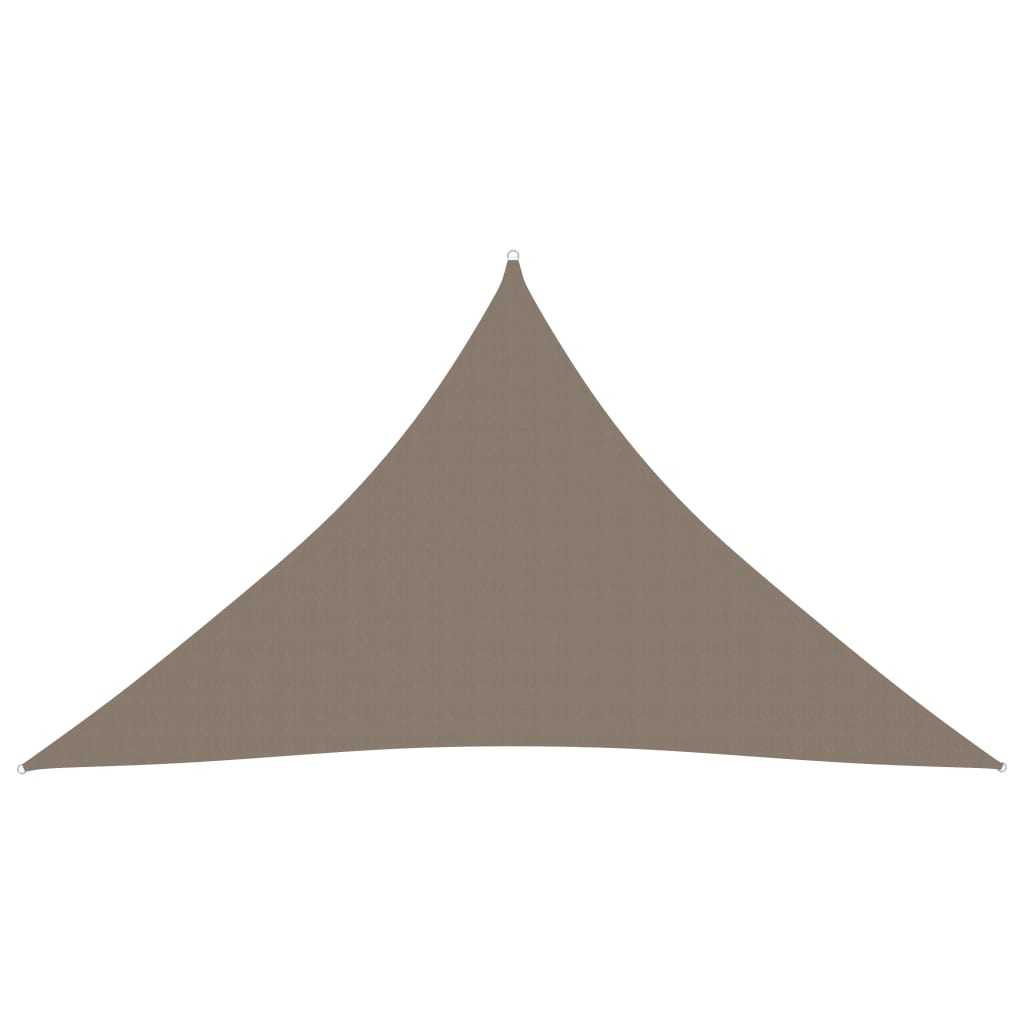 vidaXL Stínící plachta oxfordská látka trojúhelník 2