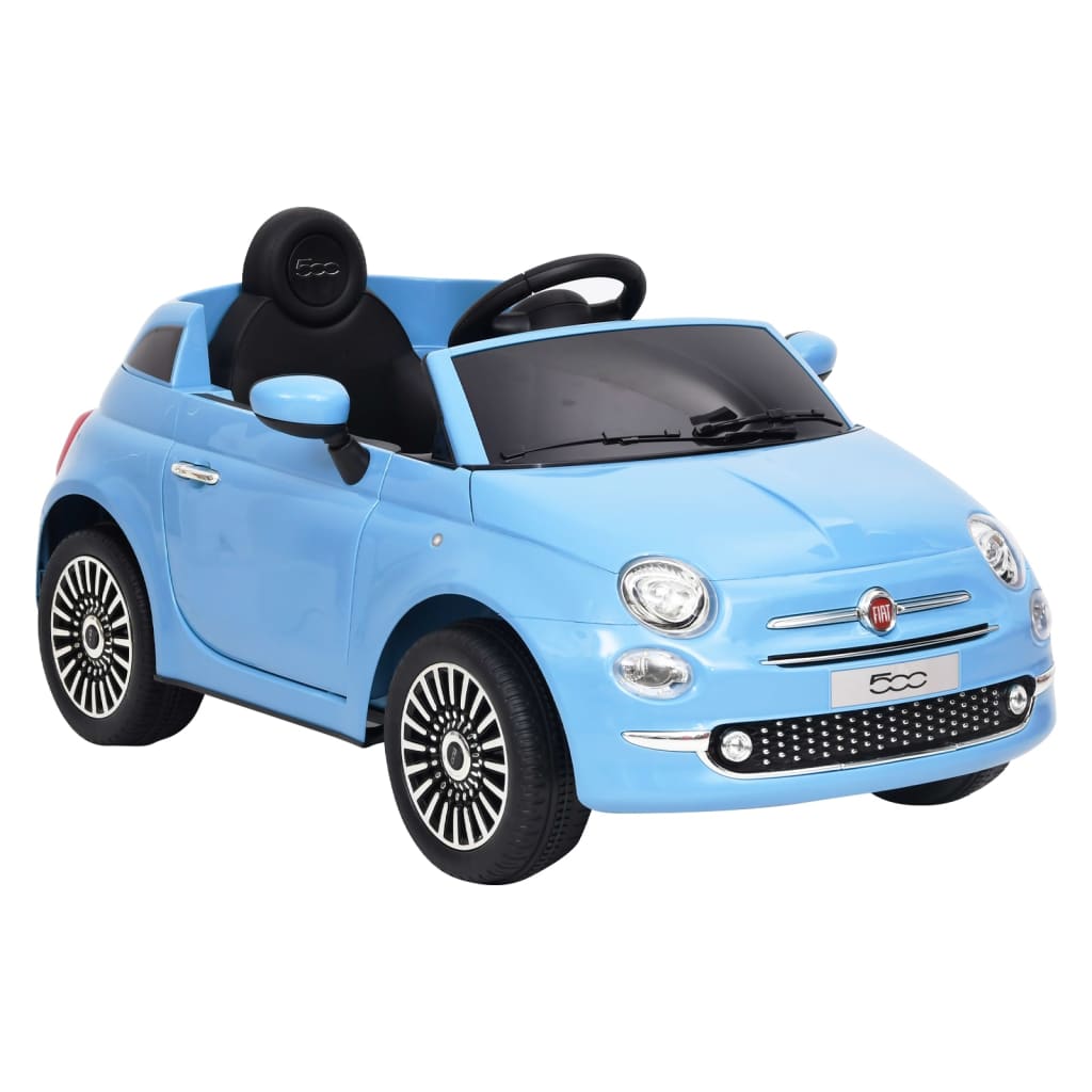 vidaXL Dětské elektrické auto Fiat 500 modré
