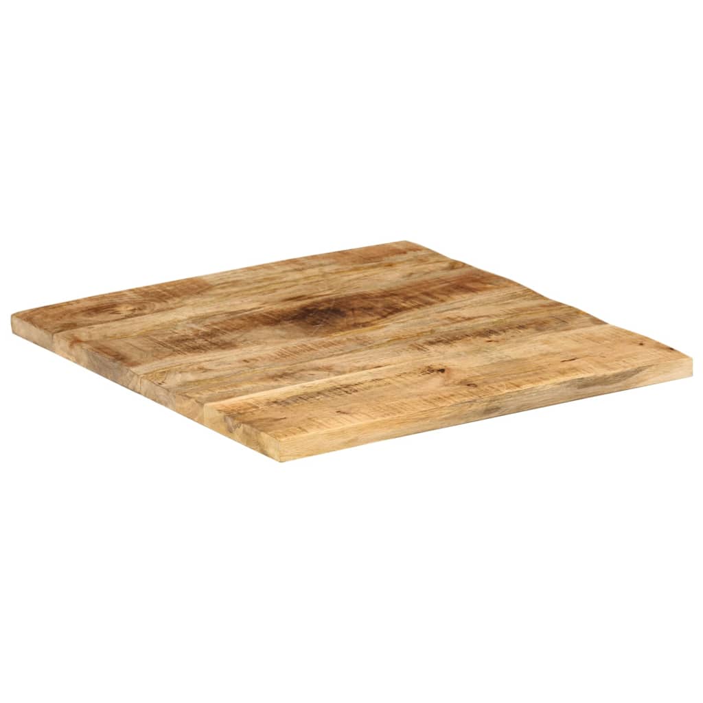 vidaXL Stolní deska 25-27 mm 60x60 cm masivní mangovníkové dřevo