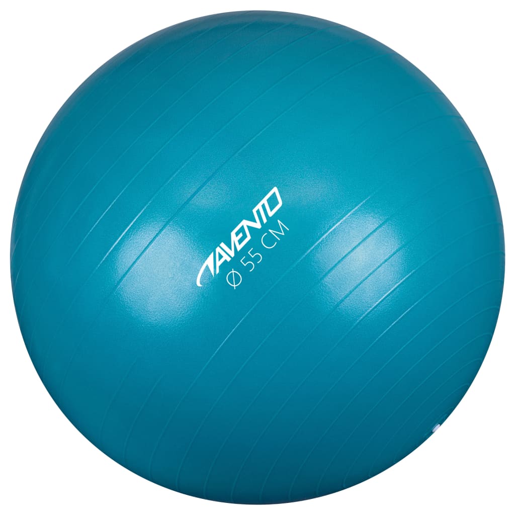 Avento Fitness/gymnastický míč průměr 55 cm modrý