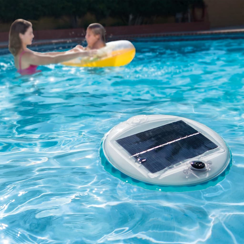 INTEX Solárně poháněné plovoucí bazénové LED světlo