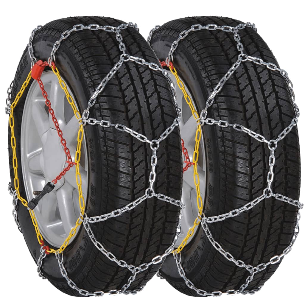 vidaXL 2 ks Sněhové řetězy na pneumatiky aut