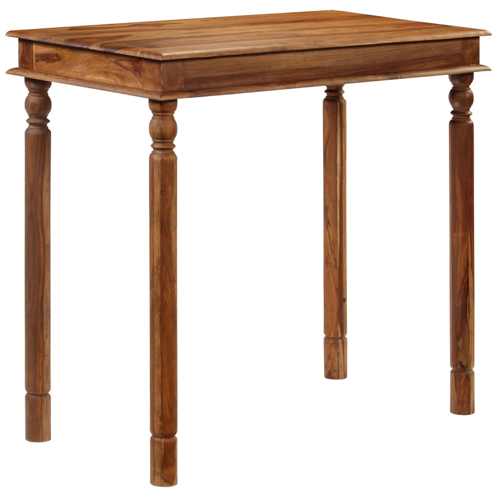 vidaXL Barový stůl masivní sheeshamové dřevo 120 x 60 x 107 cm