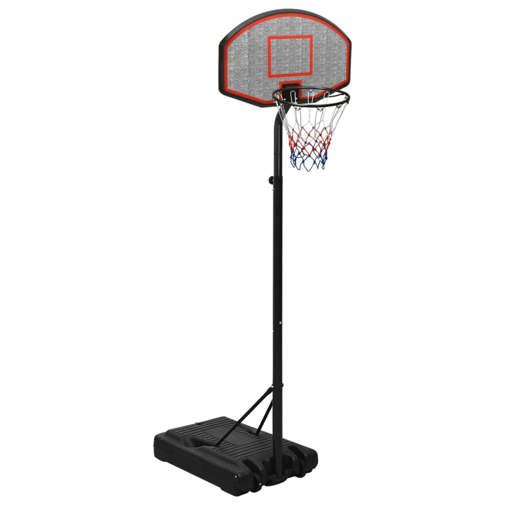 vidaXL Basketbalový koš černý 237-307 cm polyethylen