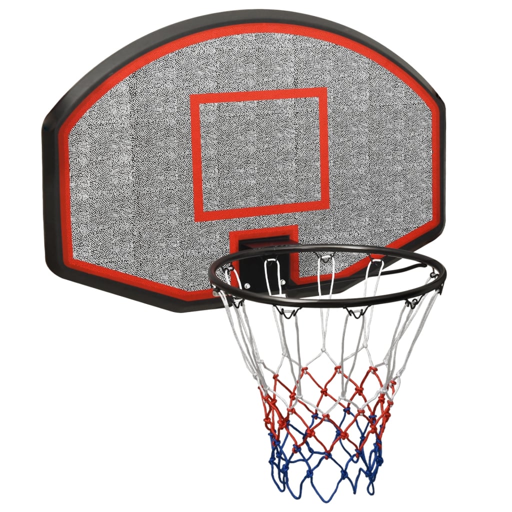 vidaXL Basketbalový koš černý 90x60x2 cm polyethylen