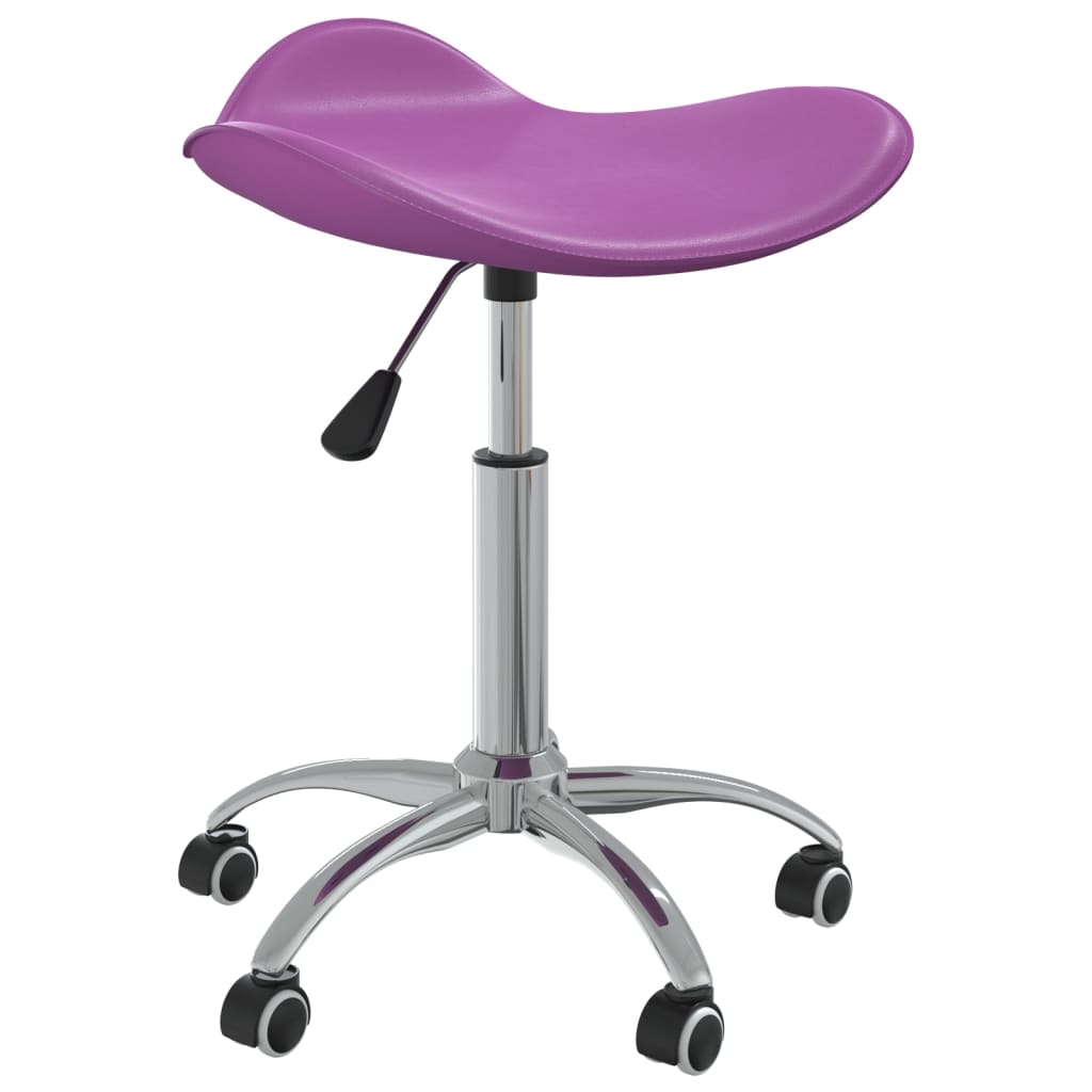 vidaXL Kancelářská židle fialová umělá kůže