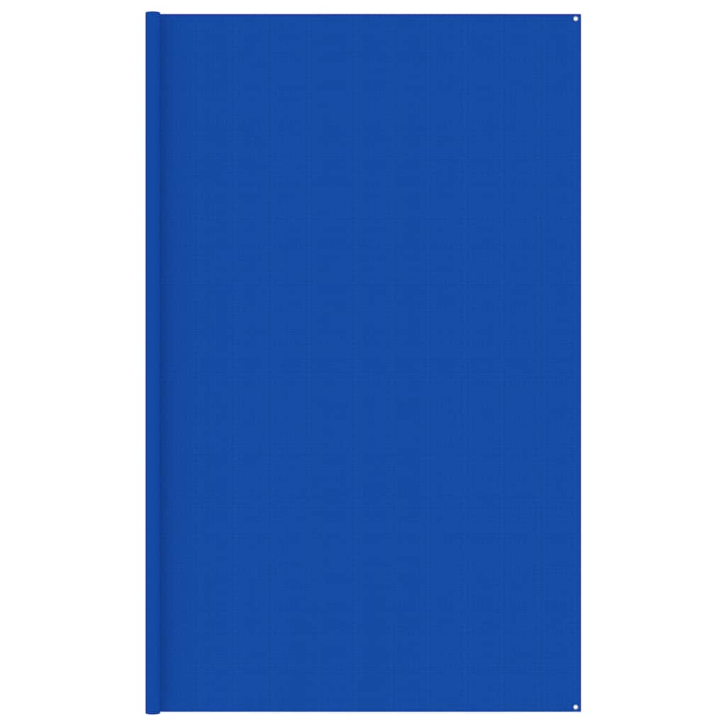 vidaXL Koberec do stanu 400 x 600 cm modrý HDPE