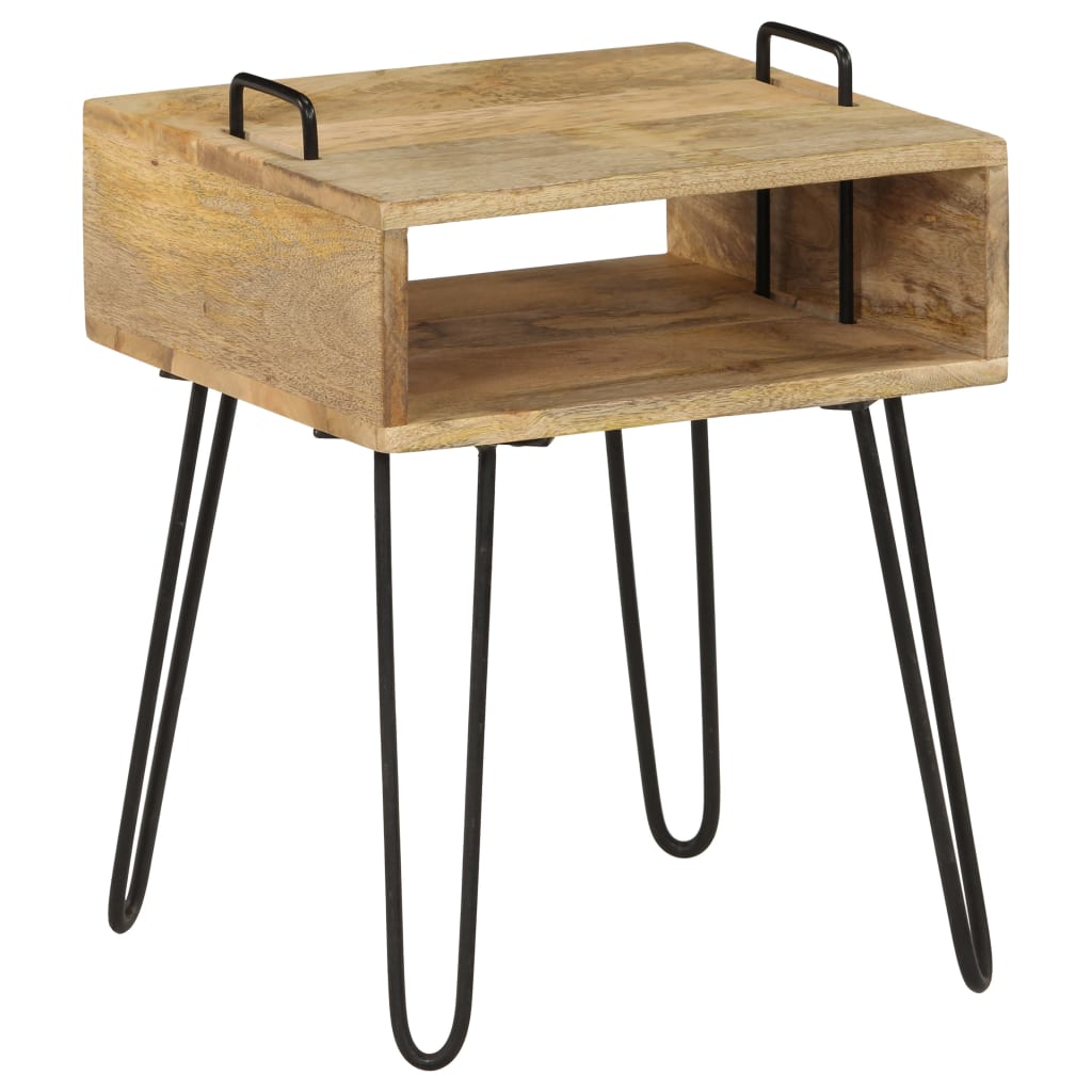 vidaXL Noční stolek z masivního mangovníkového dřeva 40 x 34 x 47 cm