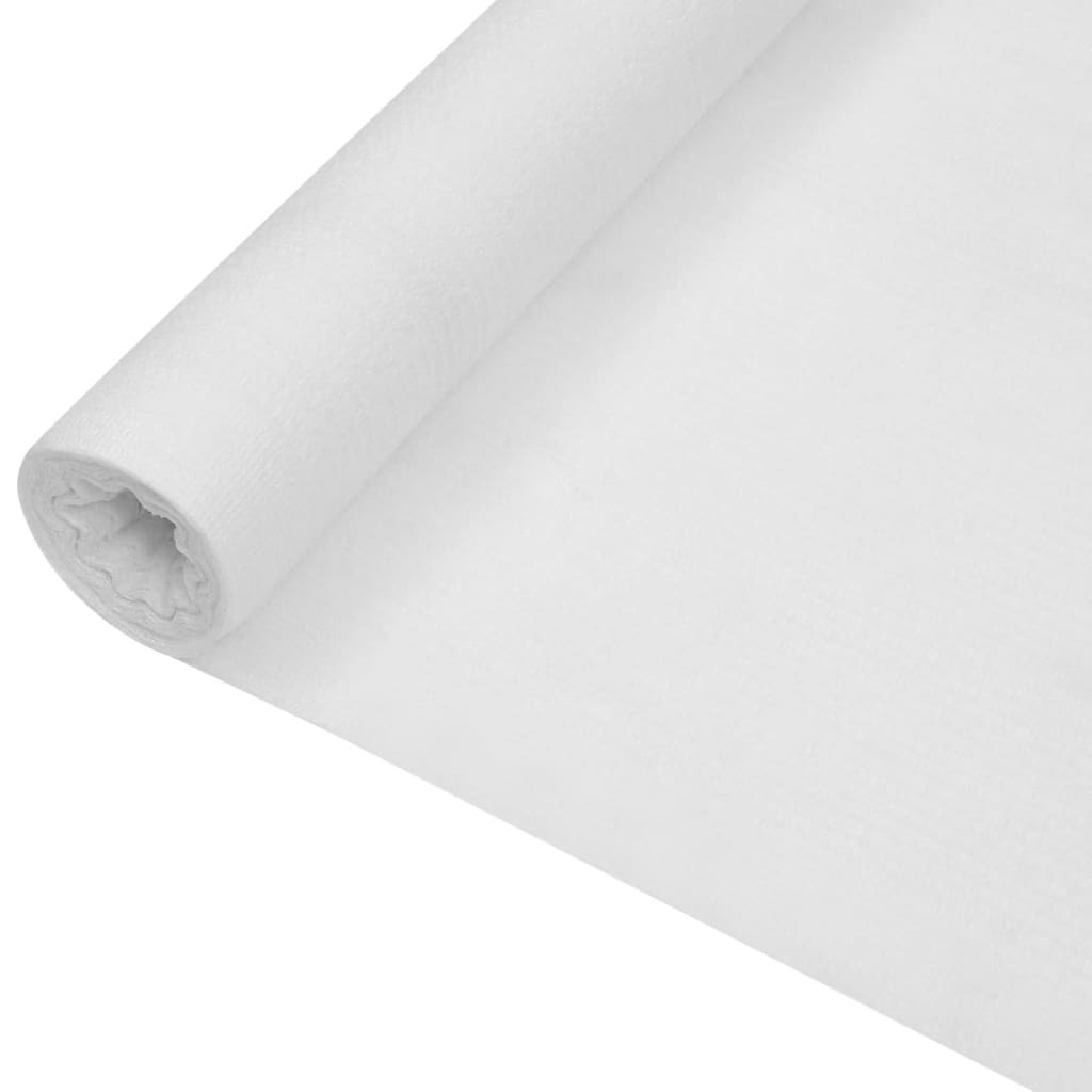 vidaXL Stínící tkanina bílá 1 x 50 m HDPE 75 g/m²