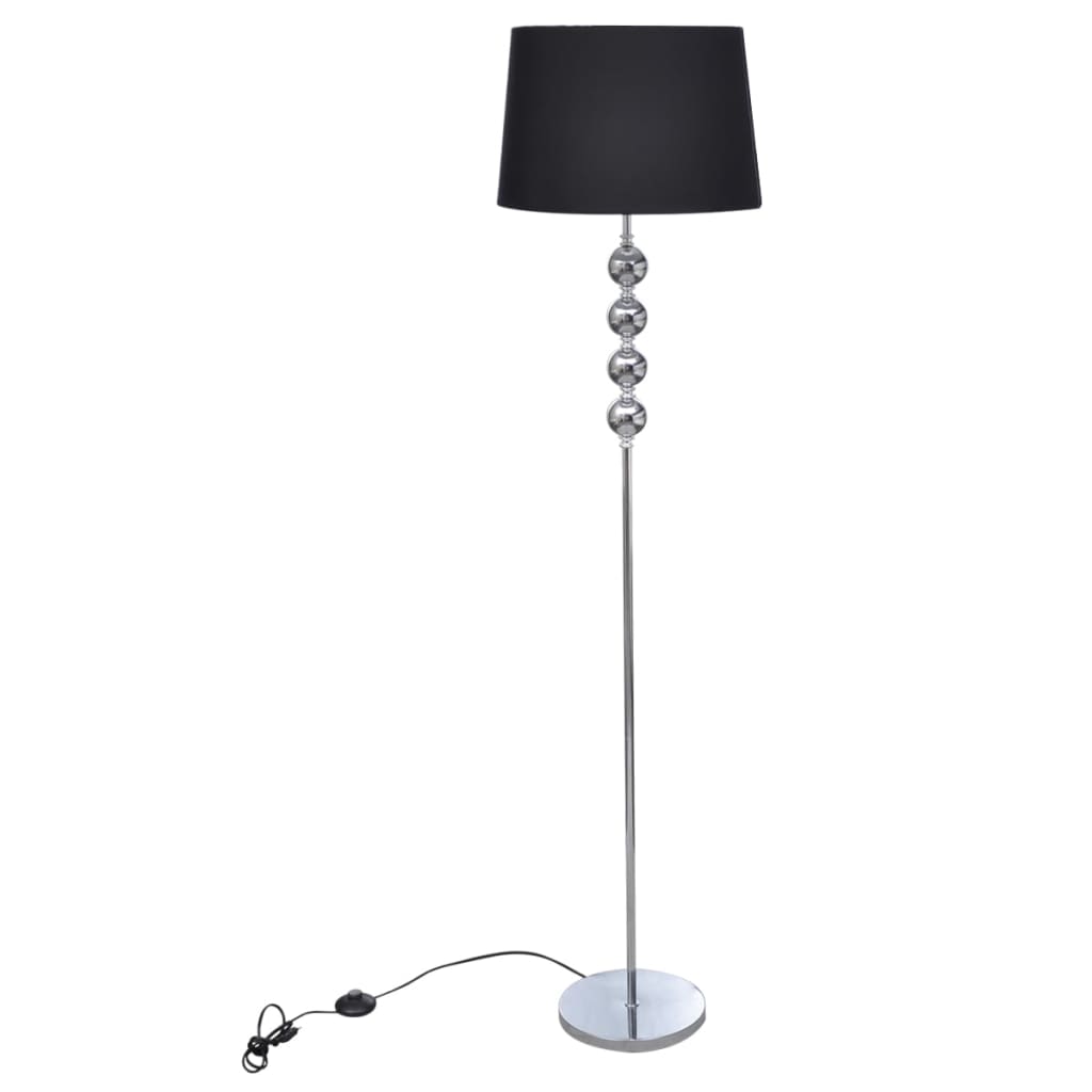 vidaXL Stojací lampa s vysokým stojanem se 4 ozdobnými kuličkami