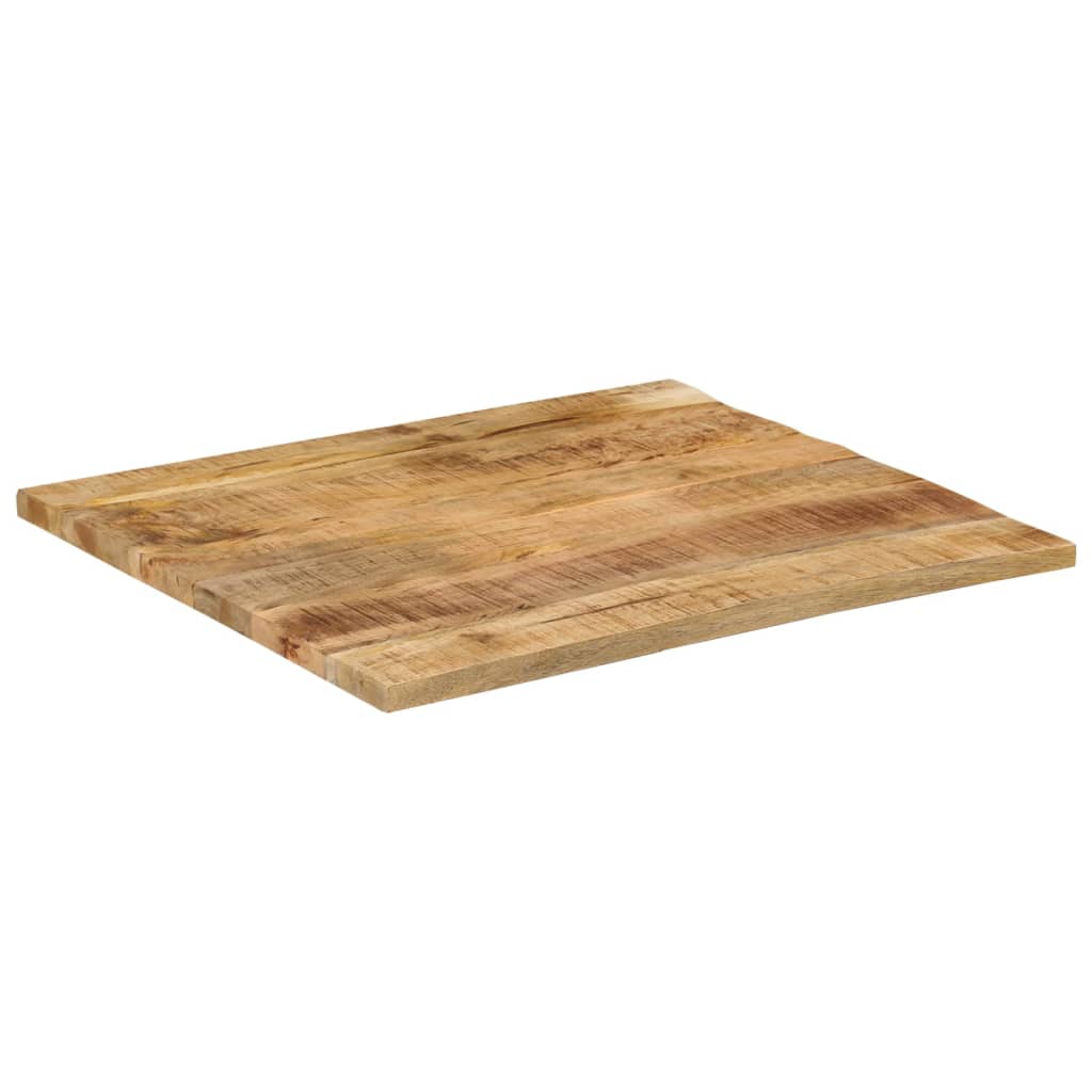 vidaXL Stolní deska 25-27 mm 80x70 cm masivní mangovníkové dřevo