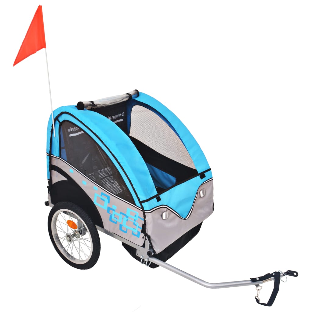 vidaXL Vozík za kolo pro děti
