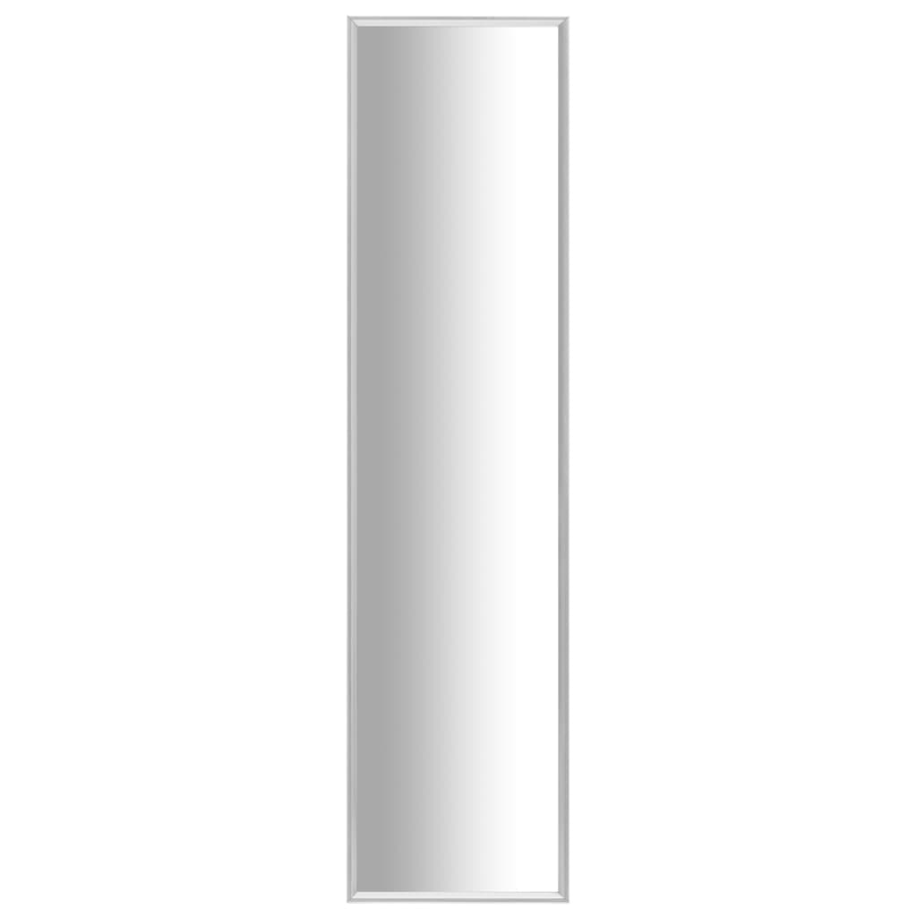 vidaXL Zrcadlo stříbrné 120 x 30 cm