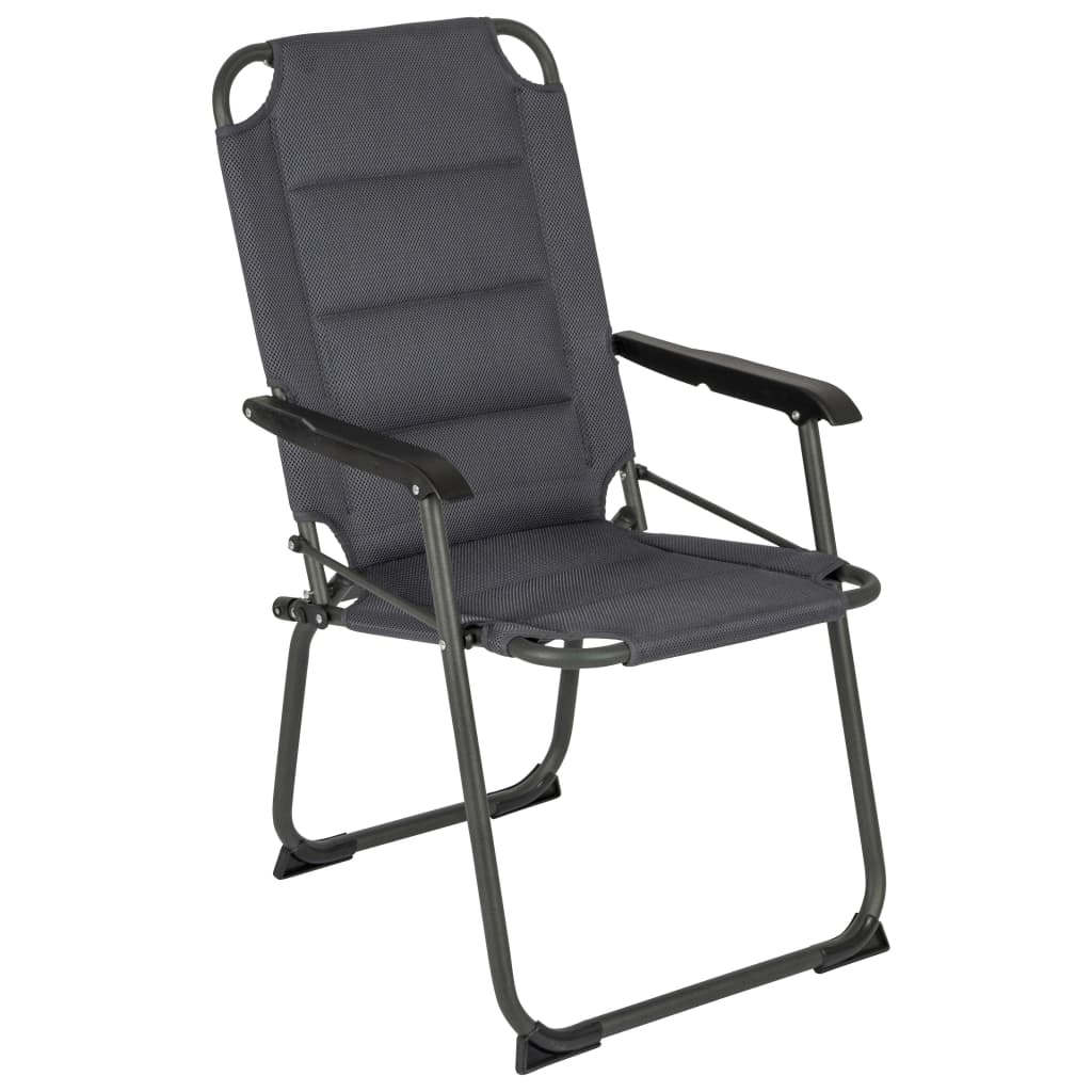 Bo-Camp Kempingová židle Copa Rio Comfort XXL Air šedá