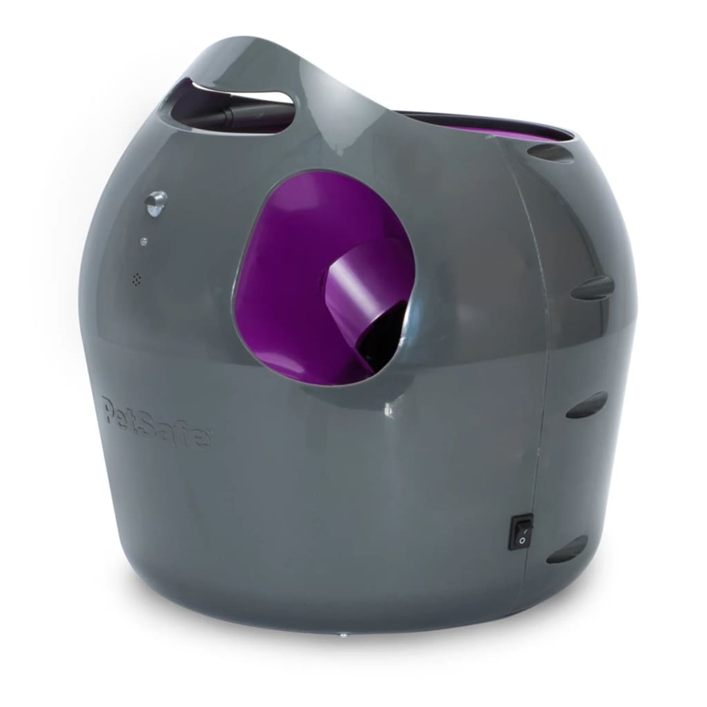 PetSafe Automatický vrhač míčků 9 m šedý a fialový PTY00-14665