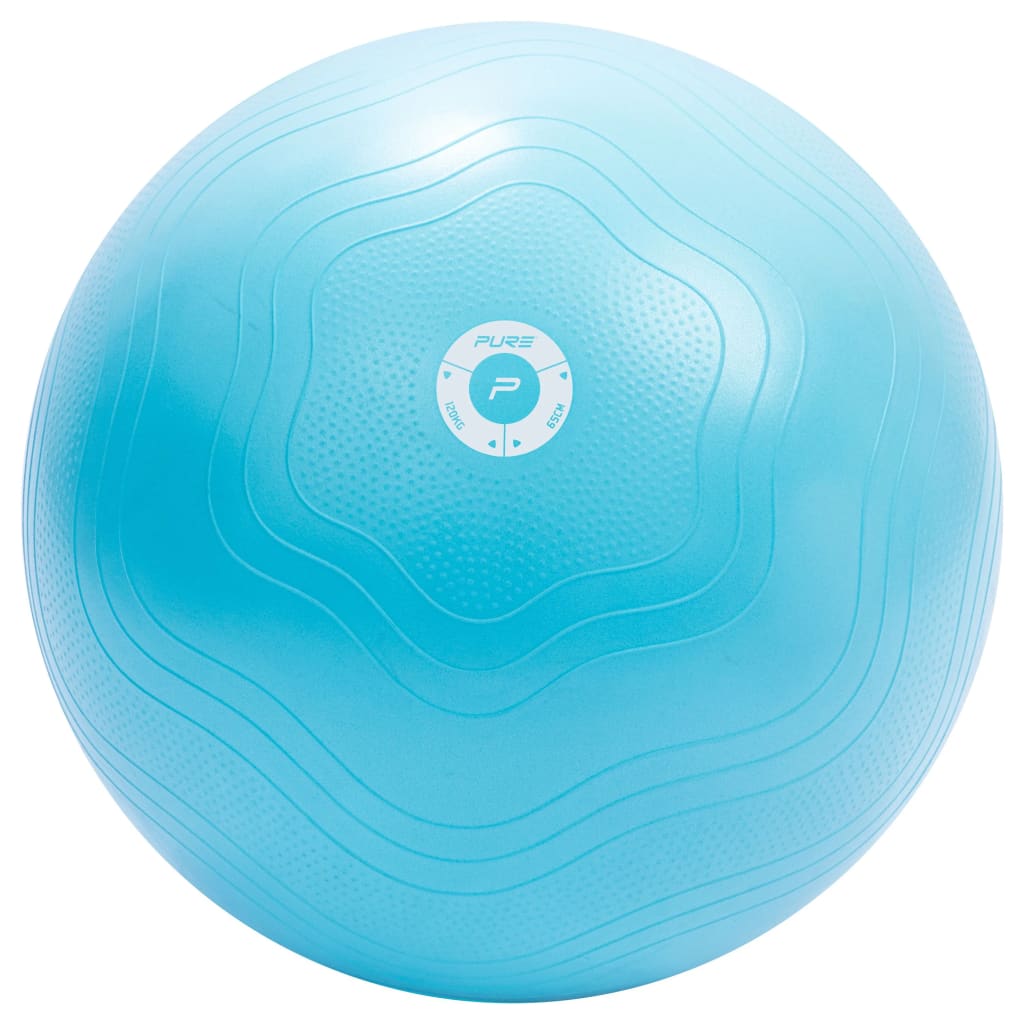 Pure2Improve Gymnastický míč 65 cm světle modrý