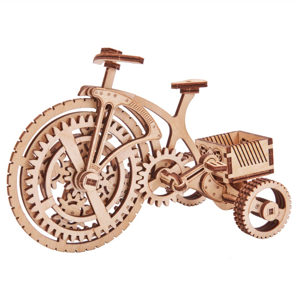 Wood Trick 425873 Wooden Scale Model Kit Bicycle