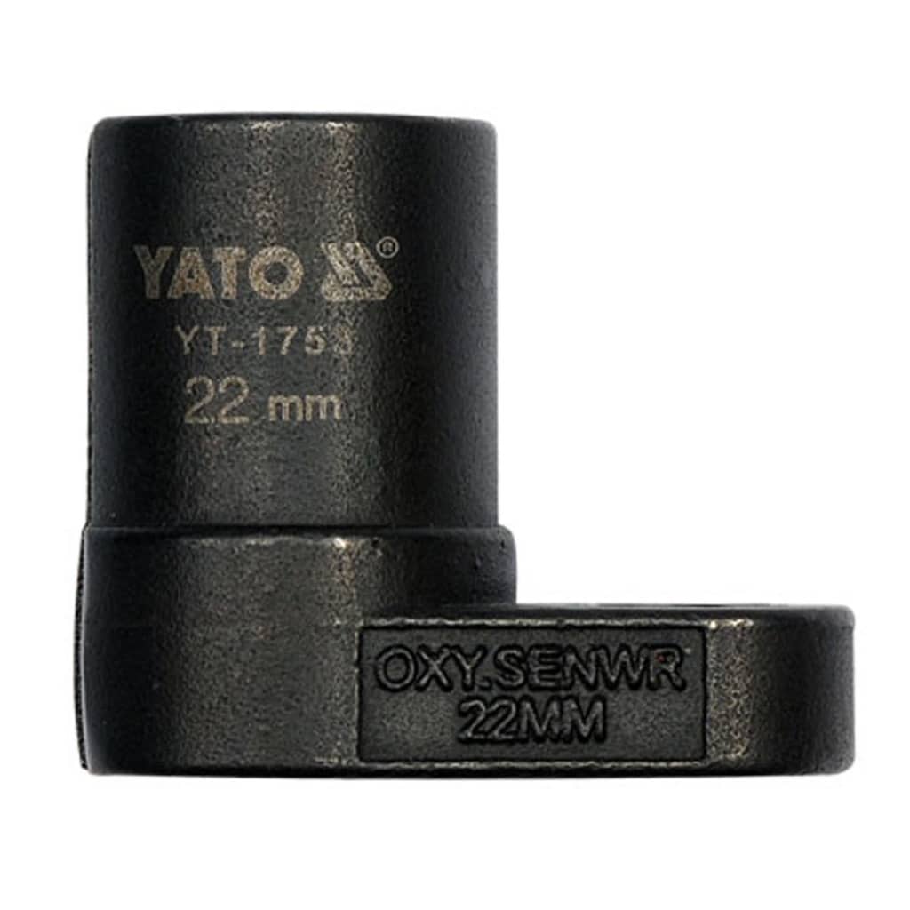 YATO Nástrčný klíč na lambda sondu 22 mm