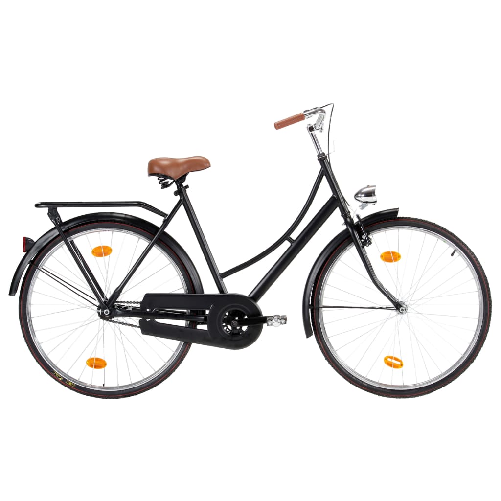 vidaXL 3056791 Holland Dutch Bike 28 inch Wheel 57 cm Frame Female (92312+92314)