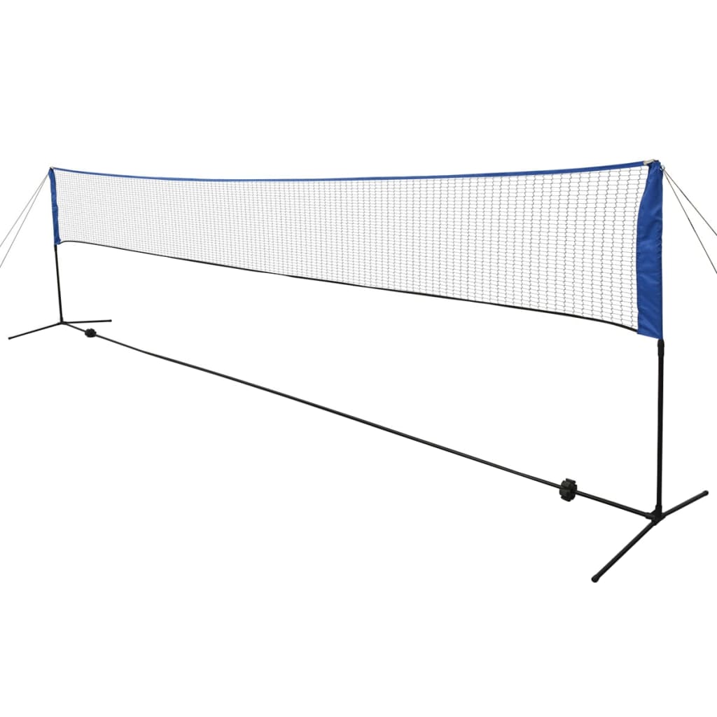 vidaXL Badmintonová síť s košíčky