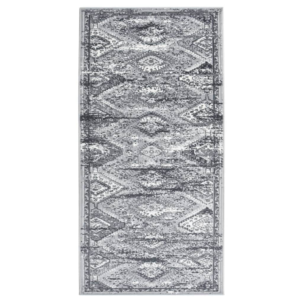 vidaXL Běhoun BCF orientální šedý 100 x 200 cm