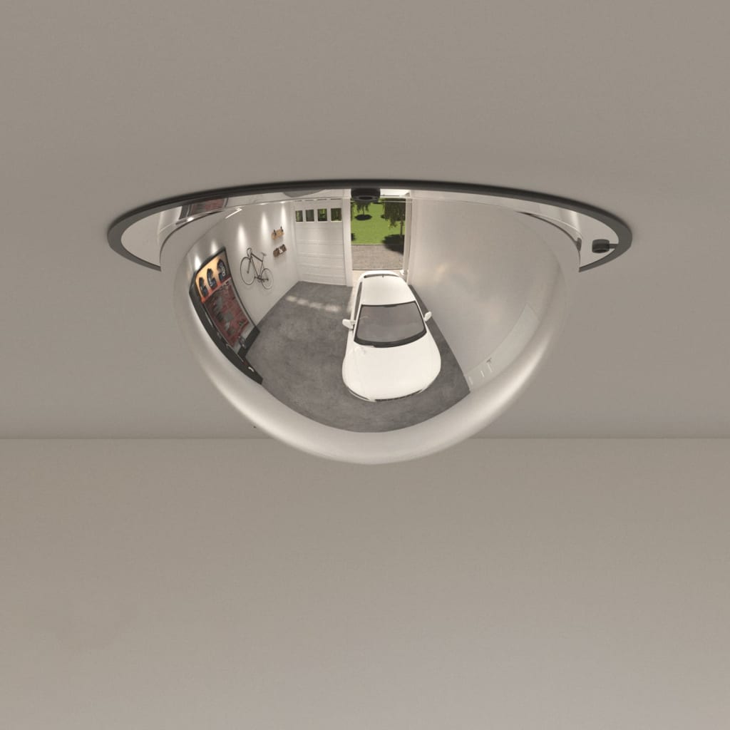 vidaXL Dopravní zrcadlo polokoule Ø 40 cm akryl