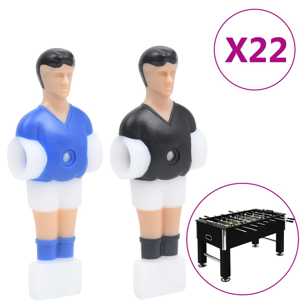 vidaXL Figurky hráčů pro stolní fotbal pro 12