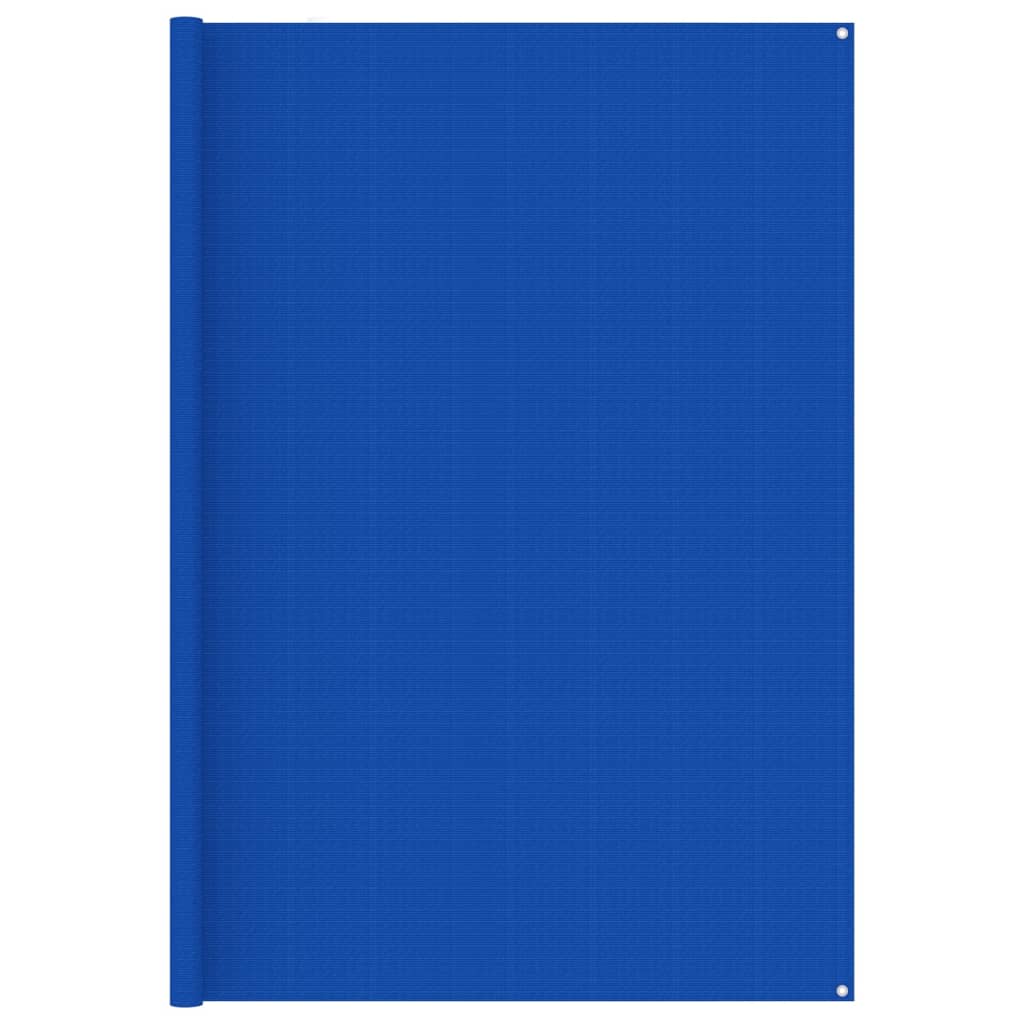 vidaXL Koberec do stanu 250 x 200 cm modrý HDPE