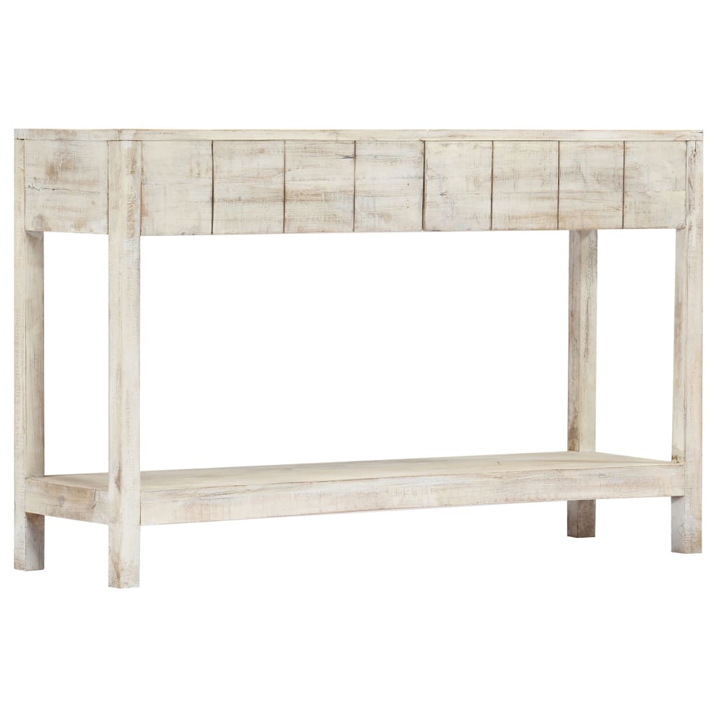 vidaXL Konzolový stolek 120 x 35 x 75 cm masivní mangovníkové dřevo