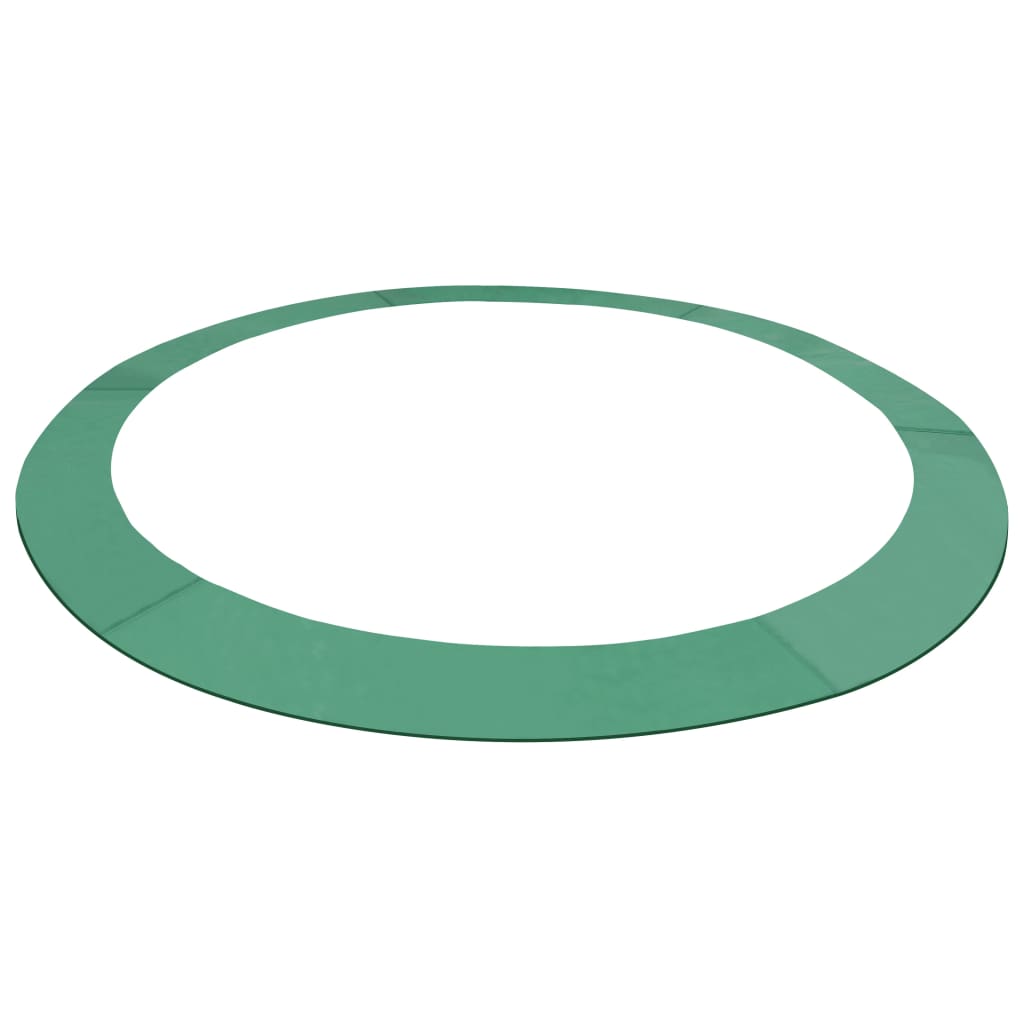 vidaXL Kryt pružin PE zelený na kruhovou trampolínu o průměru 3