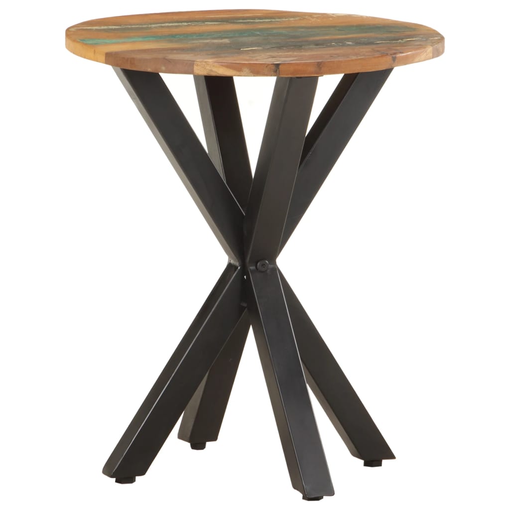 vidaXL Odkládací stolek 48 x 48 x 56 cm masivní recyklované dřevo