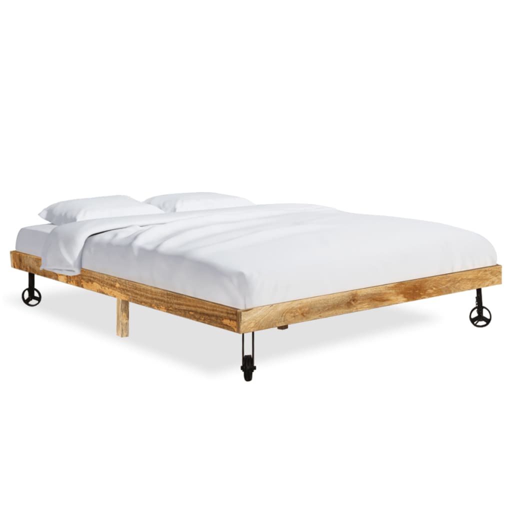 vidaXL Rám postele masivní mangovníkové dřevo 180 x 200 cm