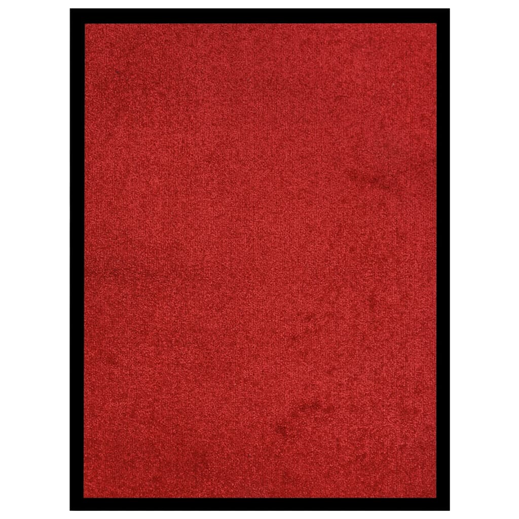 vidaXL Rohožka červená 40 x 60 cm