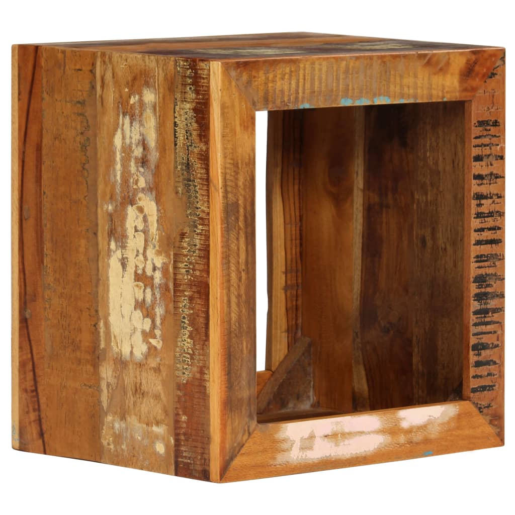 vidaXL Stolička 40 x 30 x 40 cm masivní recyklované dřevo