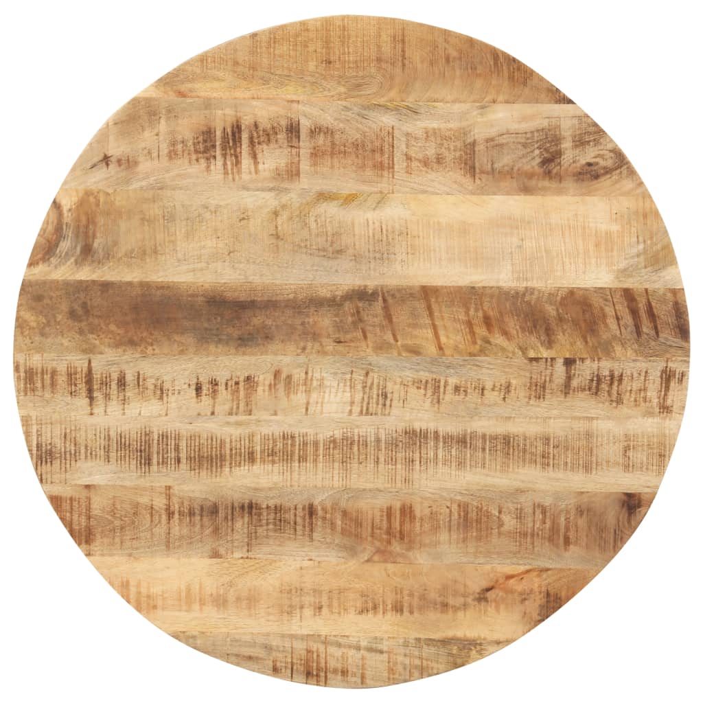 vidaXL Stolní deska masivní mangovníkové dřevo kulatá 15-16 mm 60 cm