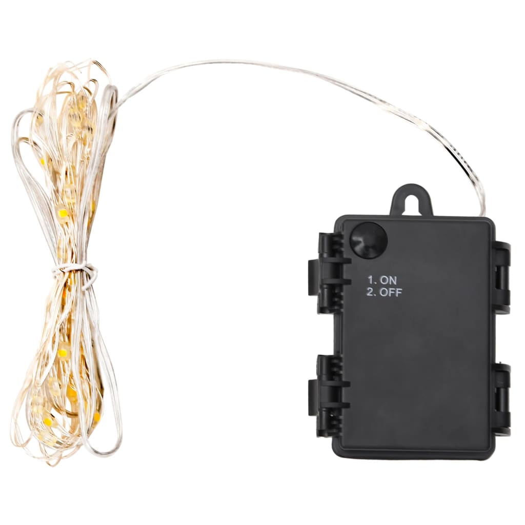 vidaXL Světelný LED řetěz se 110 LED diodami a ventilátorem 1 100 cm
