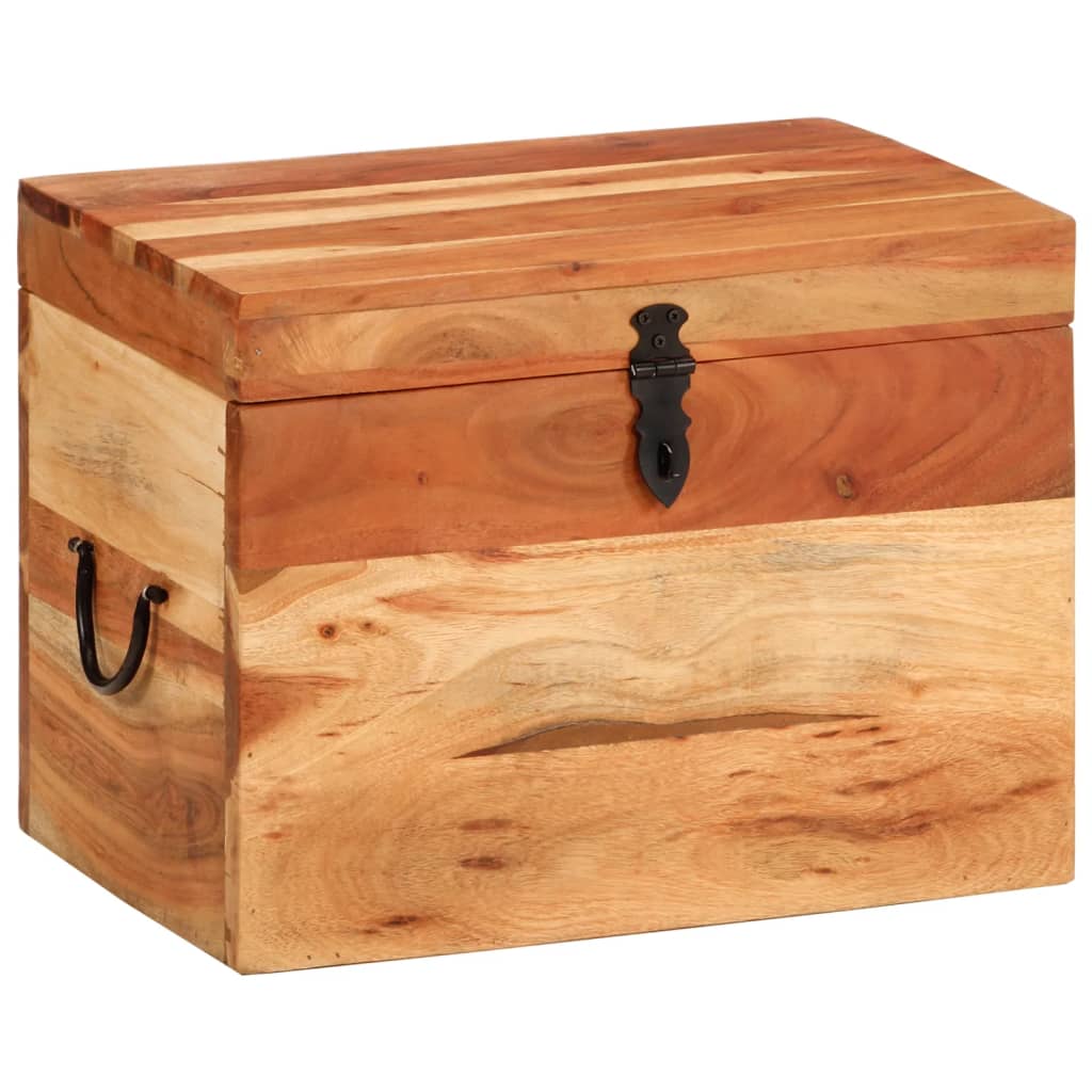 vidaXL Úložný box 39 x 28 x 31 cm masivní akáciové dřevo