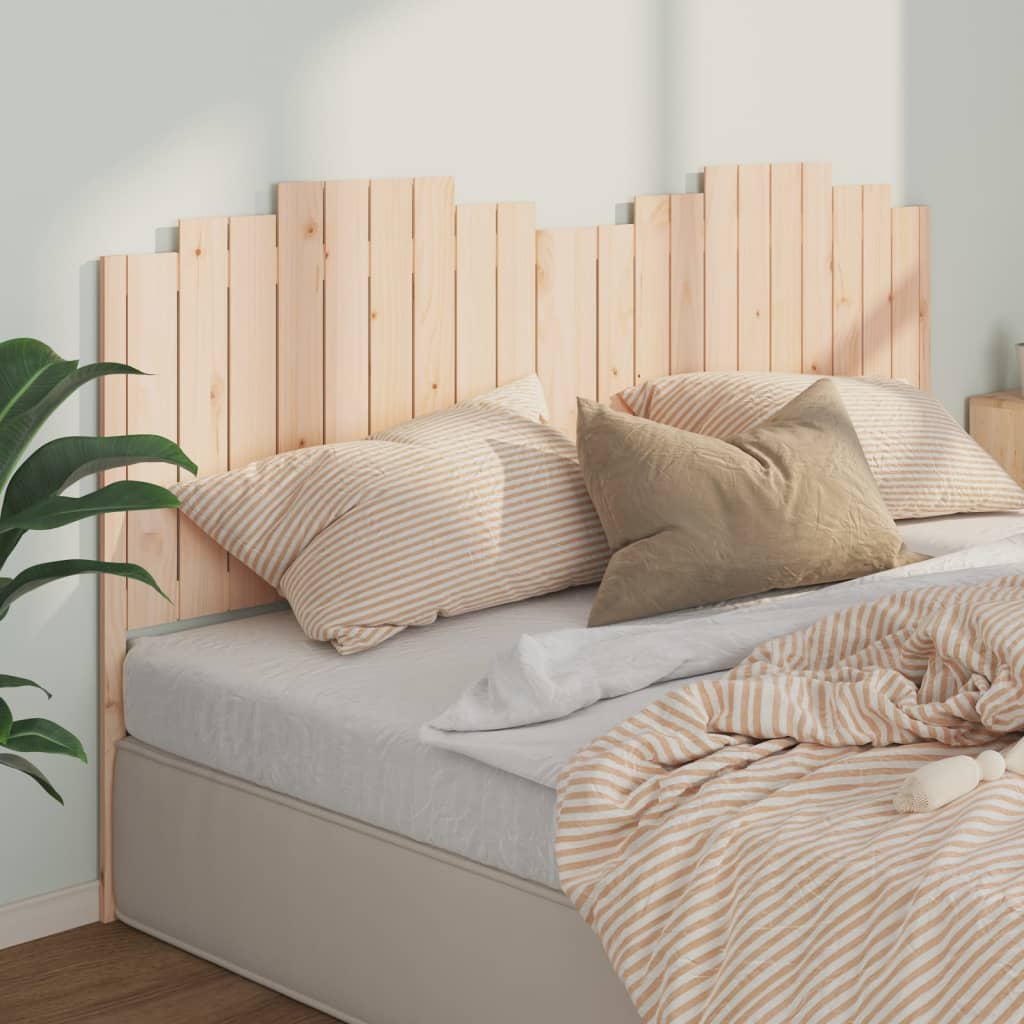 vidaXL Čelo postele 206 x 4 x 110 cm masivní borovice