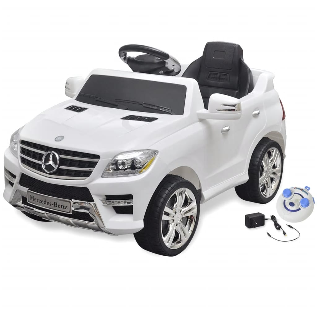 vidaXL Elektrické dětské auto Mercedes Benz ML350 bílé 6 V