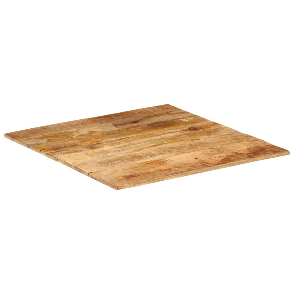 vidaXL Stolní deska 15-16 mm 80x80 cm masivní mangovníkové dřevo