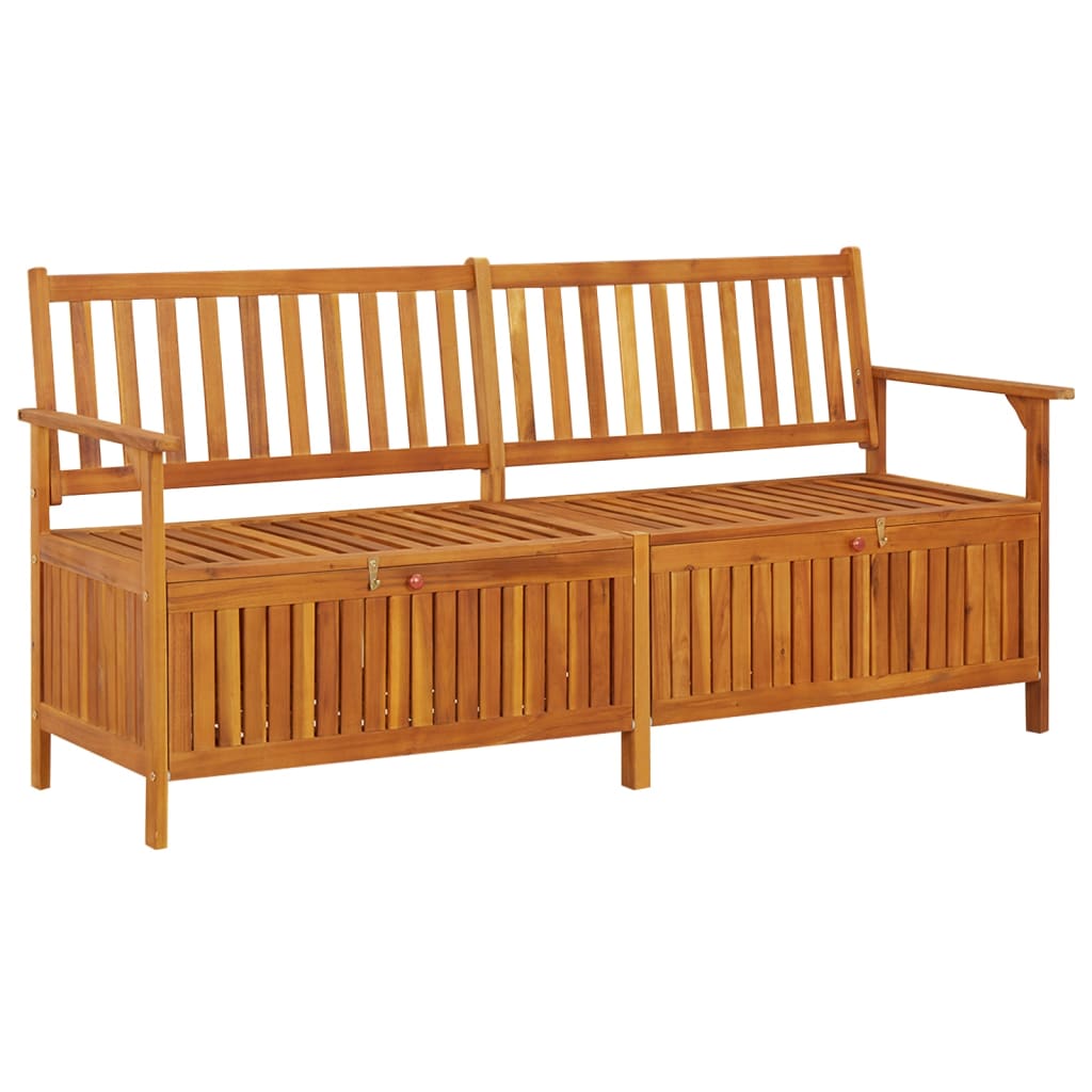 vidaXL Úložná lavice 170 cm masivní akáciové dřevo