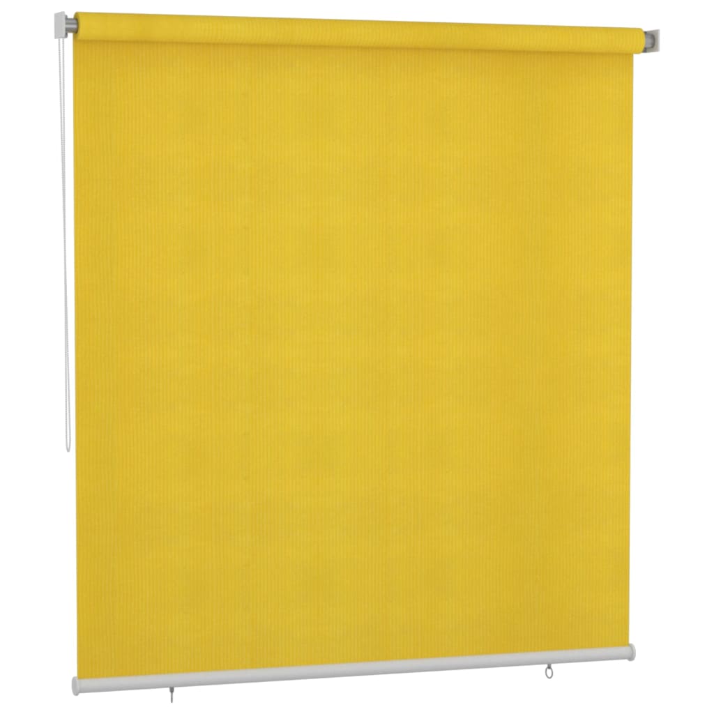 vidaXL Venkovní roleta 220 x 230 cm žlutá