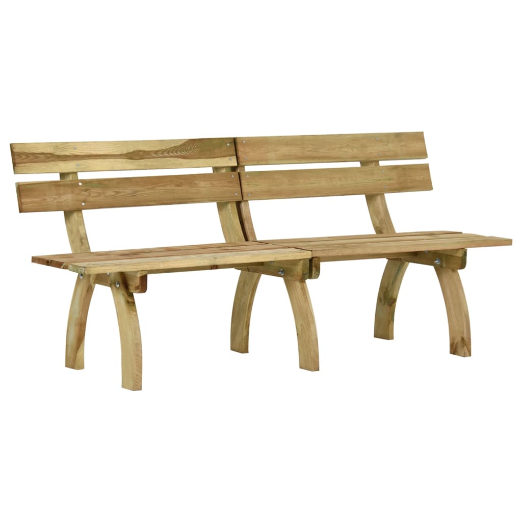 vidaXL Zahradní lavice 220 cm impregnované borové dřevo