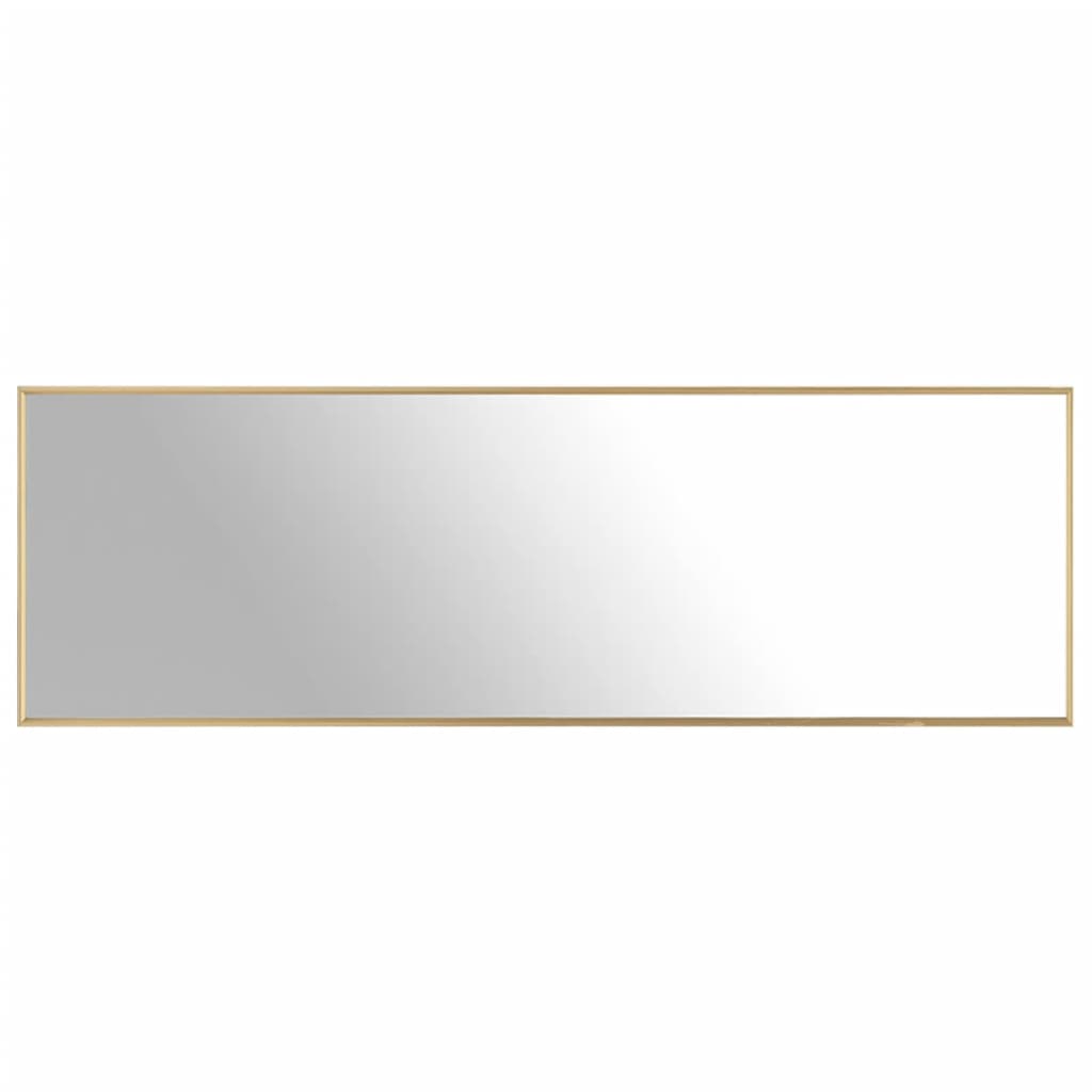 vidaXL Zrcadlo zlaté 150 x 50 cm