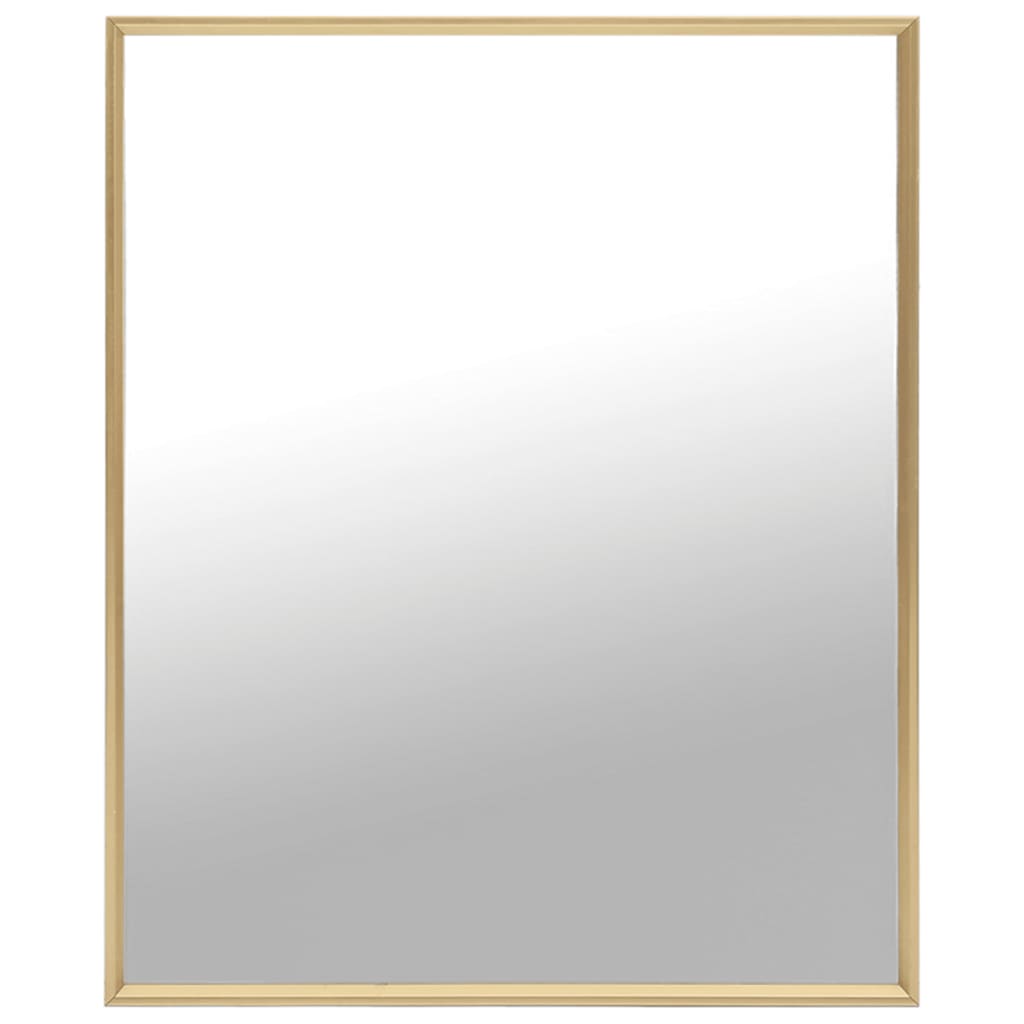 vidaXL Zrcadlo zlaté 70 x 50 cm