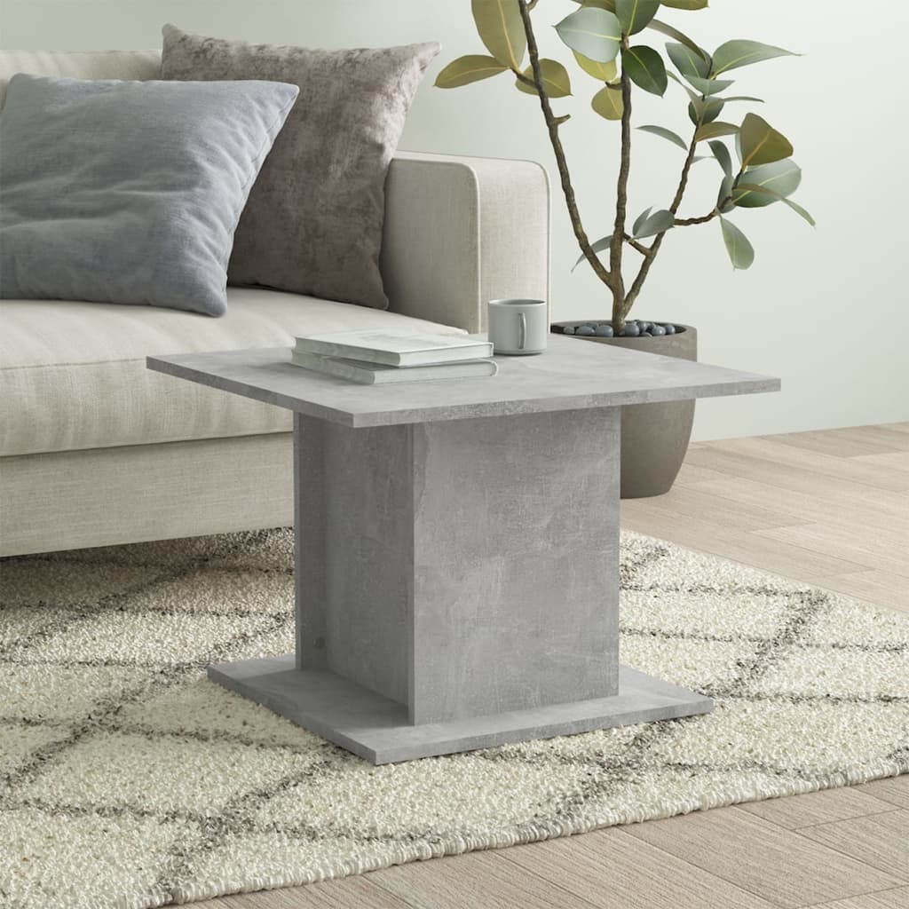 vidaXL Konferenční stolek betonově šedý 55