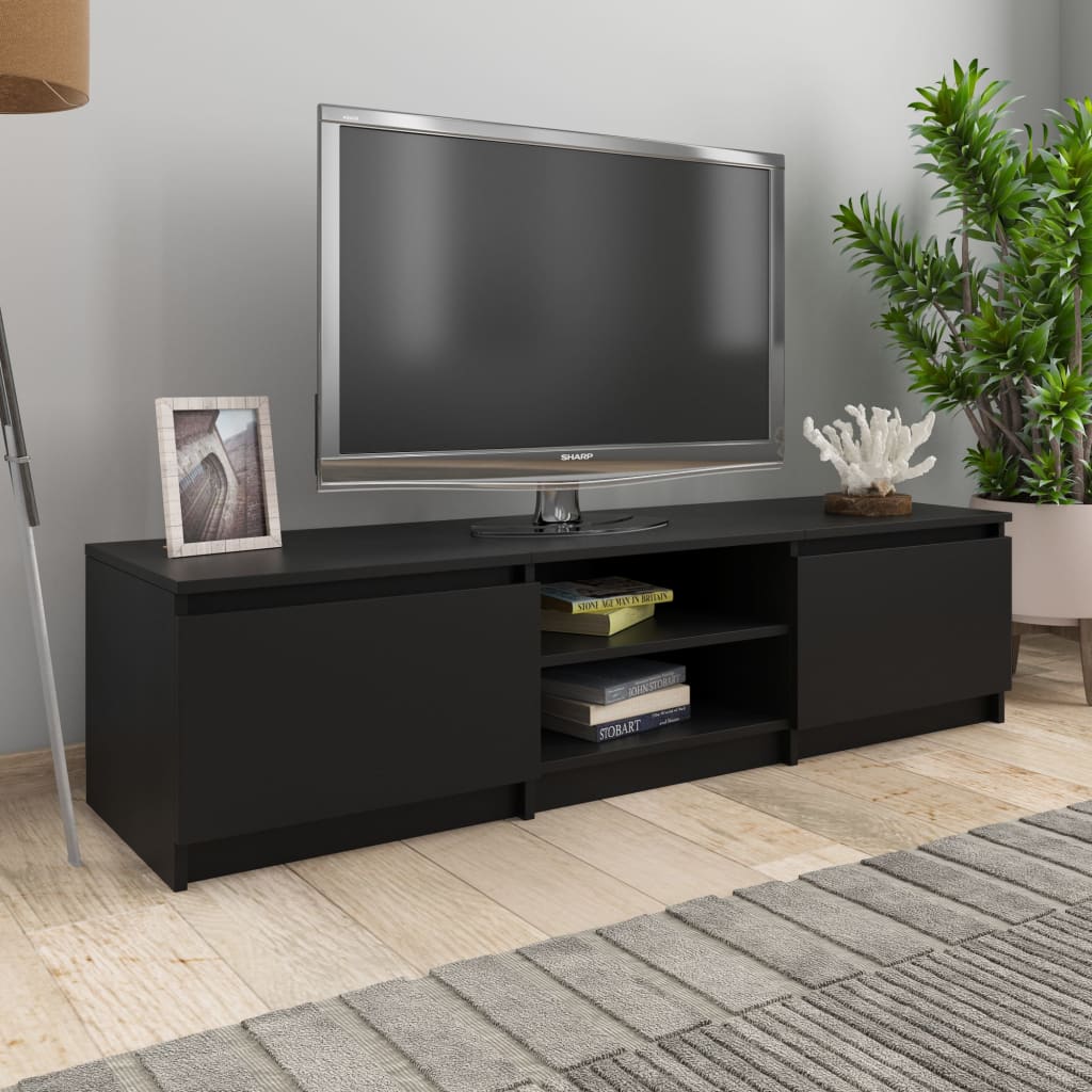 vidaXL TV stolek černý 140 x 40 x 35