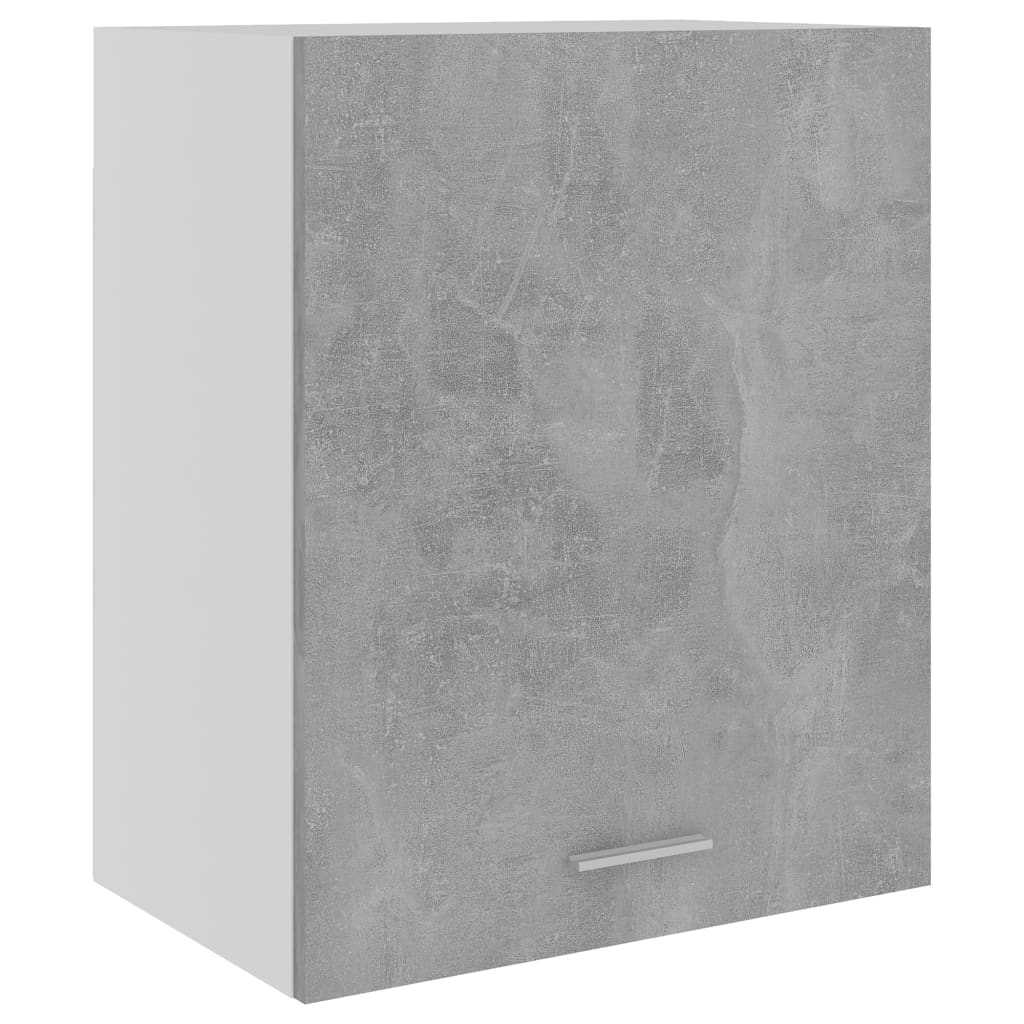 vidaXL Horní skříňka betonově šedá 50 x 31 x 60 cm dřevotříska
