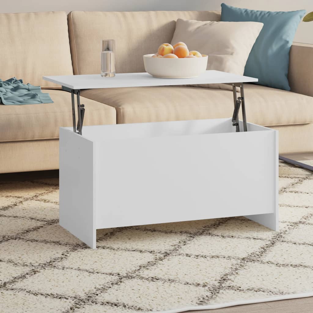 vidaXL Konferenční stolek bílý 102 x 55